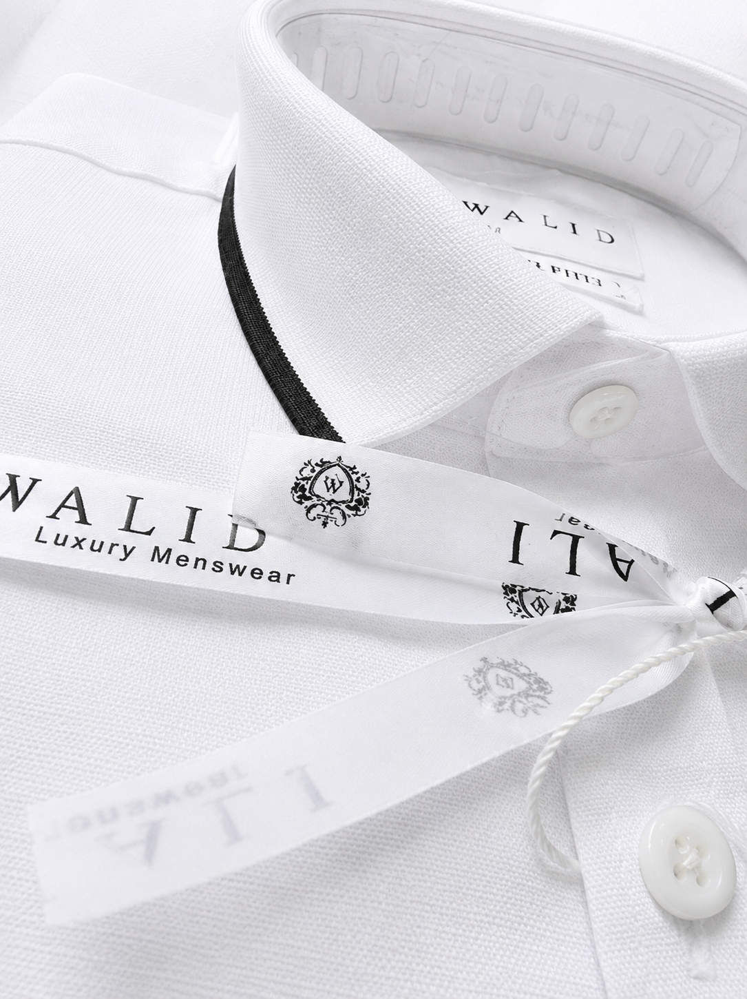 Premium white 1ST Rib haff Shirt - Image 4